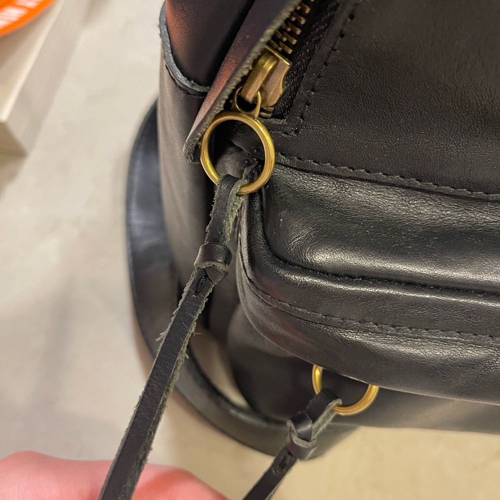 Madewell Mini Lorimer Backpack in Black - Picture 10 of 13